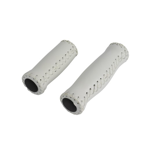 White shifter grips - shifter, pvc